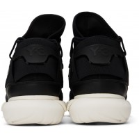 Кроссовки Adidas Y-3 Qasa черно-белые